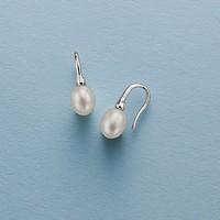 Pearl Droplet Drop Earrings