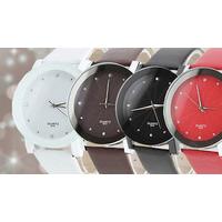 \'Petra\' Quartz Watch - 4 Colours