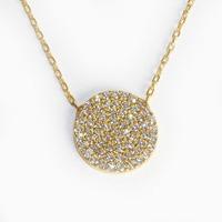 penny levi radiance gold necklace