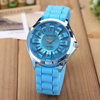 petal jelly candy color silicone casual watch cool watches unique watc ...