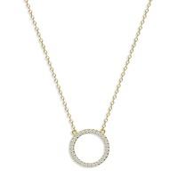 Penny Levi \'Open Cicle\' Gold Necklace