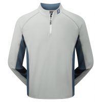 Performance Jersey Half-Zip with Rib Trim - 92571 -Silv/Graph