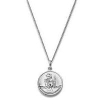 Personalised St Christopher Pendant