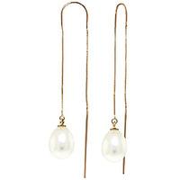 Pearl Scintilla Briolette Earrings 8.0ctw in 9ct Gold