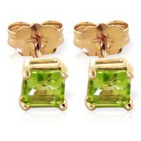 Peridot Alexandra Stud Earrings 0.75ctw in 9ct Gold