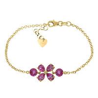 pear cut pink topaz adjustable bracelet 315ctw in 9ct gold