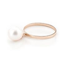 Pear Cut Pearl Ring 4.0ct in 9ct Rose Gold