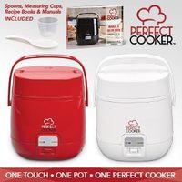 Perfect Cooker Red & White Duo