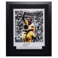 Pele signed photo