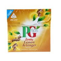 PG Tips Lemon & Ginger Teabags 25s