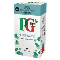 PG Tips Peppermint Envelope Tea Bags Pack of 25 49095601