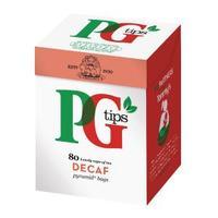 PG Tips Pyramid Tea Bag Decaffeinated Pack of 80 28618501