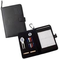 pga tour leather golf organiser