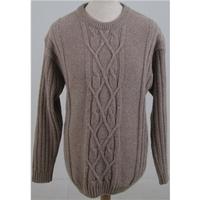 P.G. Field, size M beige cable knit jumper