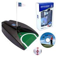 PGA Tour Auto Return Golf Putter with Guide Ball and DVD