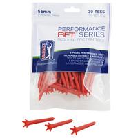 PGA Tour 55mm Low Friction Tees - Pack of 30