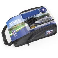 PGA Tour Shoe Bag and Cleaning Accessories Set