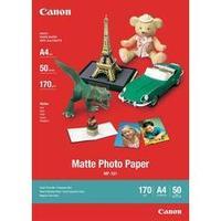 Photo paper Canon Matte Photo Paper MP-101 7981A005 DIN A4 170 gm² 50 Sheet Matt