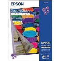 photo paper epson double sided matte paper c13s041569 din a4 178 gm 50 ...