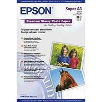 Photo paper Epson Premium Glossy Photo Paper C13S041316 DIN A3+ 255 gm² 20 Sheet High-lustre