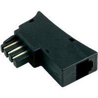 Phone Adapter [1x TAE-N/F plug - 1x RJ11 6p6c socket] 0 m Black Hama