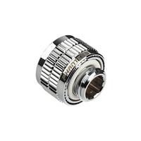 Phanteks 16/10mm Compression Fitting (5/8- 3/8inch) G1/4 Mirror Chrome