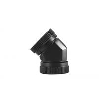 phanteks 12mm hard tube adapter 45 satin black