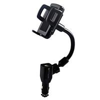 Phone Holder Stand Mount Car Adjustable Stand / Stand with Adapter Plastic for Mobile Phone