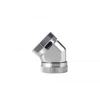 Phanteks 12mm Hard Tube Adapter 45 Mirror Chrome