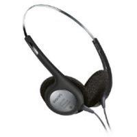 philips transcription stereo headphones black