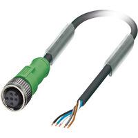 Phoenix Contact 1669848 Sensor/Actuator Cable 5m Black-Grey