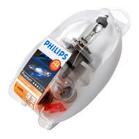 Philips H4 Spare Bulbs Kit Headlamp Rear Indicator & Fuse