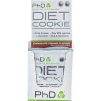 PhD Diet Cookies 12 - 50g Cookies Lemon & White Chocolate