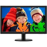 Philips 233V5LHAB 23" LED HDMI Monitor with Built-in Speakers
