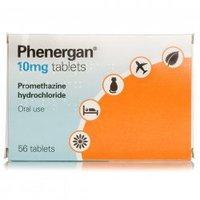 Phenergan 10mg Tablets X 56