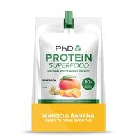 phd protein superfood smoothie mango banana 8 x 130g