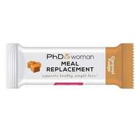 phd woman meal replacement bar 12 x 60g caramel crunch