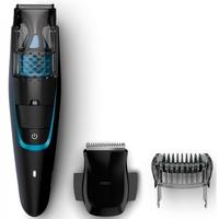 philips beard amp stubble trimmer with integrated vacuum system uk plu ...