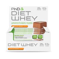 PhD Diet Whey Bars Choc Orange