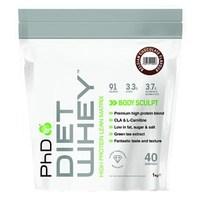 PhD Nutrition Diet Whey 1000g Pouch Choc Orange