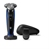 philips series 9000 wet and dry mens electric shaver s918612 black blu ...