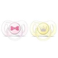 philips avent mini soother new born 0 2m rose 2 pack scf15102