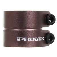 Phoenix Smooth Double Clamp - Anodized Bronze