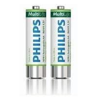 Philips Lfh0153 Rechargeable Nimh Aa Batteries (1 X Pack Of 2)