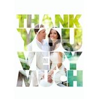 photo fill photo upload thank you card
