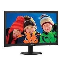 Philips 233v5lhab/00 (23 Inch) Lcd Monitor With Led Backlight 1920x1080 (black)