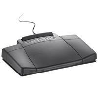 philips lfh 2210 foot control ergonomic slim for dictation