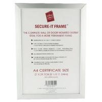 photo album company silver secure it aluminium a4 frame pasfa4b