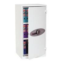 Phoenix White Fire Ranger Cabinet Size 1 Key Lock FS1511K