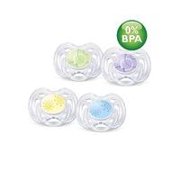 Philips AVENT SCF180/23 Contemporary Freeflow Soothers (0-6 Months)